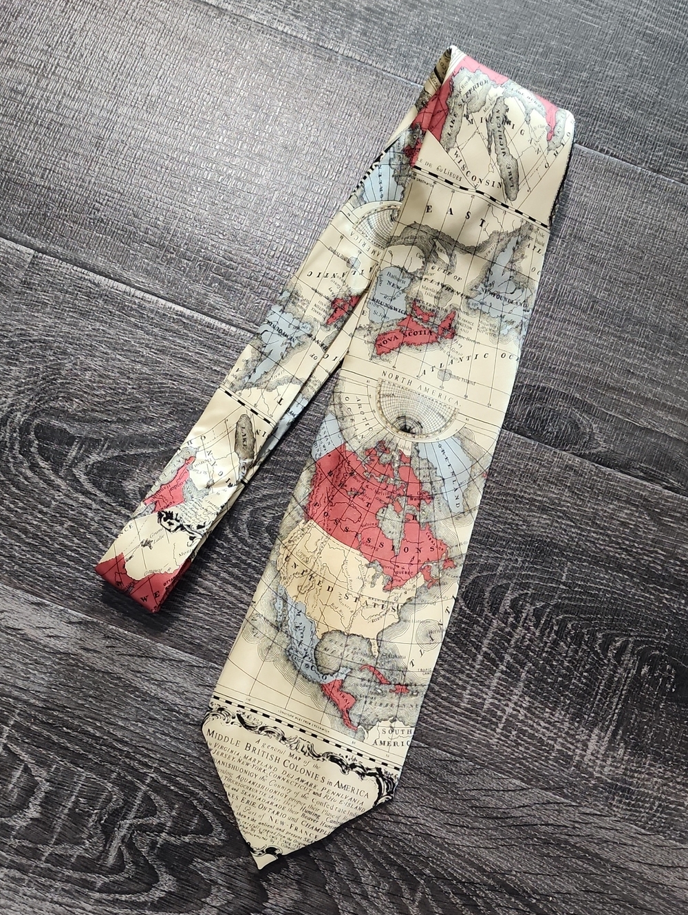 Museum Artifacts Silk Neck Tie